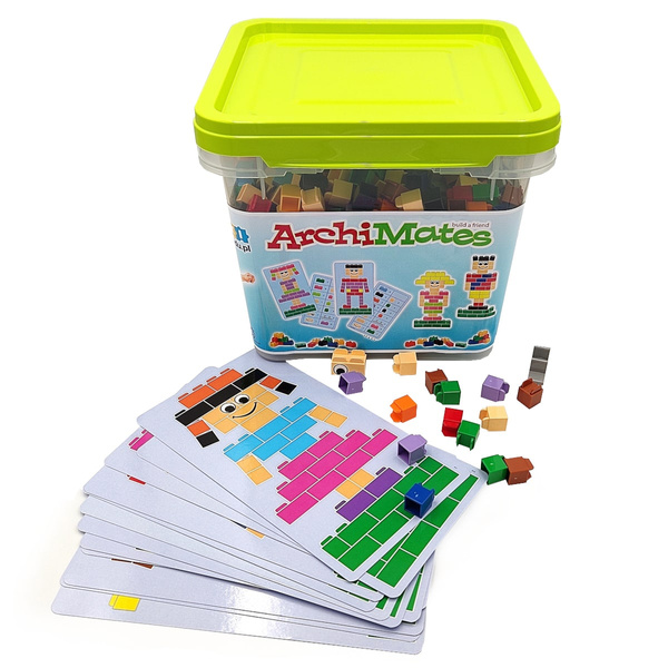 Klocki konstrukcyjne ArchiMates 630 el. – Little Architect 5+