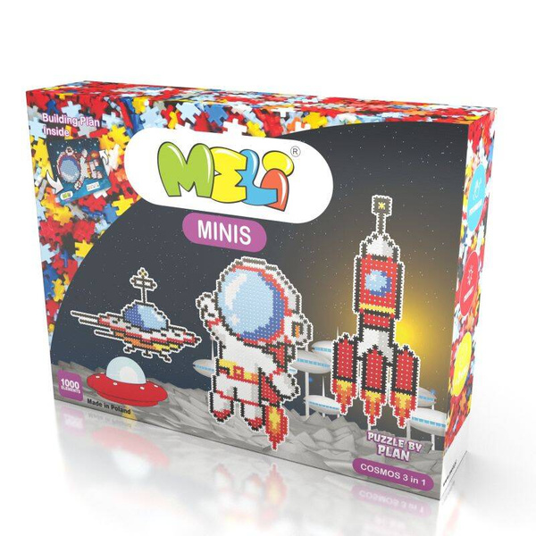 Meli Minis Cosmos 3-in-1 blocks 1000 el.