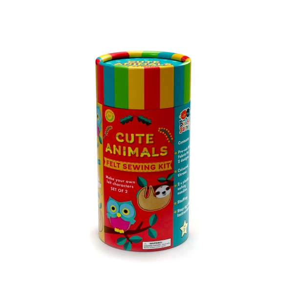 Buddy & Barney zestaw do szycia zwierzątka – filcowe figurki 3+