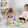 Klocki Meli Maxi Constructor Pink 70 el. – zestaw 3+