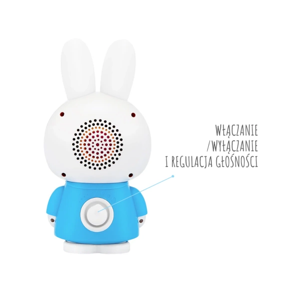 Króliczek Alilo Honey Bunny G6 BLUE - niebieski