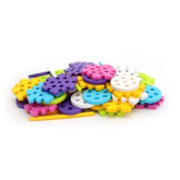 Meli Maxi Pink Constructor Set blocks - 60 el.