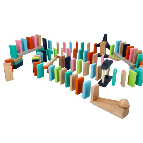 Colorful Dominoes - skill and logic game