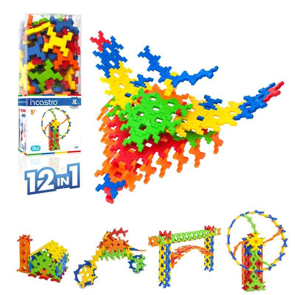 Incastro Cube XL 100 el. Construction blocks