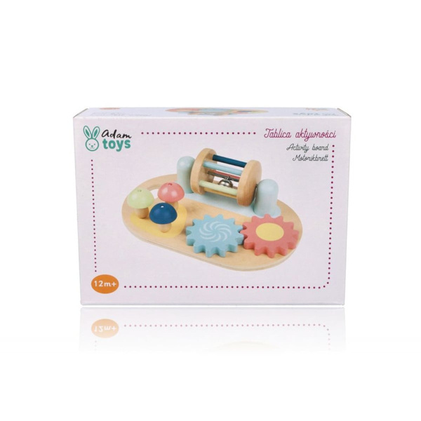 Wooden sensory activity board