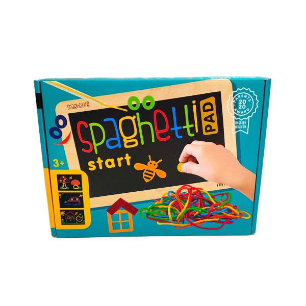 Spaghetti Pad Start tabliczka do rysowania sznurkami – Korbo 4+