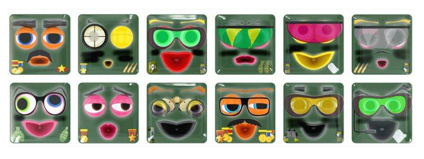 Meli Emoti Army blocks 12 el.