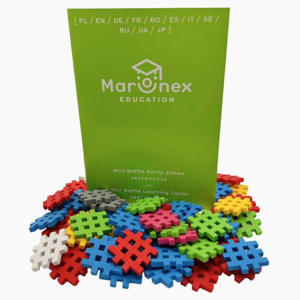 Educational set - Mini Waffle EDU blocks 500 el.