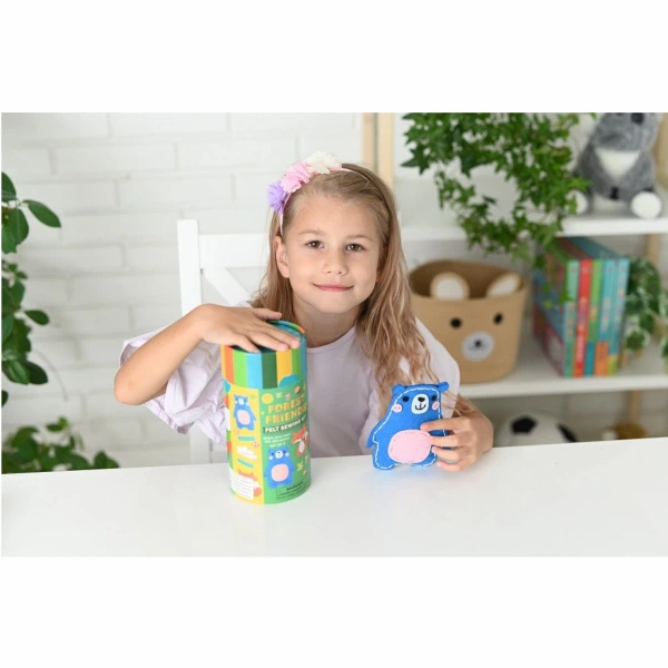 Barney&Buddy - zestaw kreatywny do szycia DIY - leśne zwierzątka