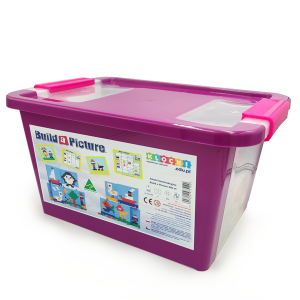 Klocki konstrukcyjne Little Architect 900 el. Build a Picture 5+