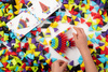 Klocki konstrukcyjne Meli Gami 250 elementów origami – zestaw 5+