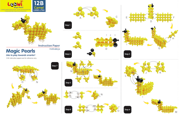 Klocki konstrukcyjne Loowi Pojazdy kulki 308 elementów 4+