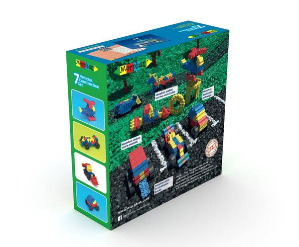 Morphun 7 Vehicles – 80 pieces