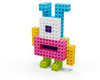 Klocki Meli Cube Pink 100 elementów – konstrukcyjne 3+