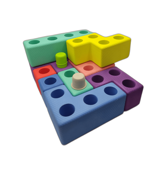 Tetris foam blocks - 45 el.