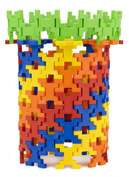 Klocki konstrukcyjne Incastro Colors Midi kolorowe 60 elementów 4+