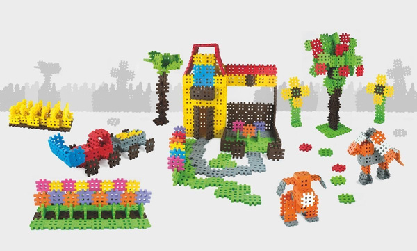 Mini Waffle blocks 140 el.