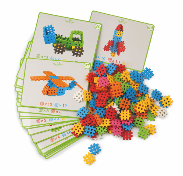 Educational set - Mini Waffle EDU blocks 500 el.