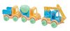 Elfiki Eco Kid Cars blocks 3 pcs.