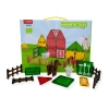 Klocki magnetyczne farma 26 el. – Magnetic Tiles 3+