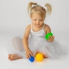Sensorky sensory balls - Hedgehogs 3 pcs. 