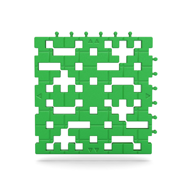 Construction tile base Meli Basic - 6 el. - Green