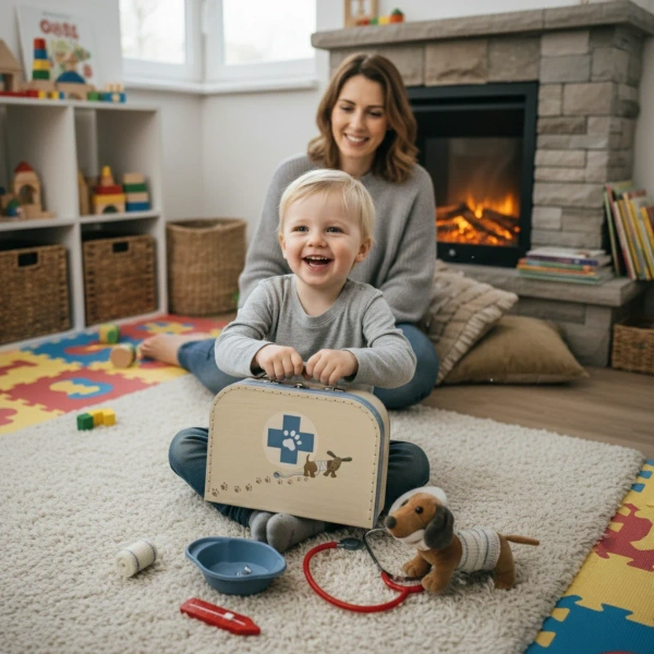 Veterinary Suitcase for Kids with Accessories – Egmont Toys 3+