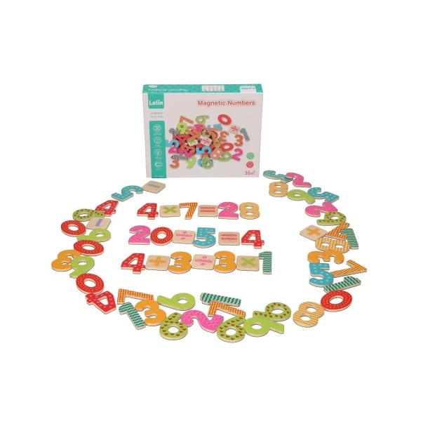 Magnetic numbers - magnets