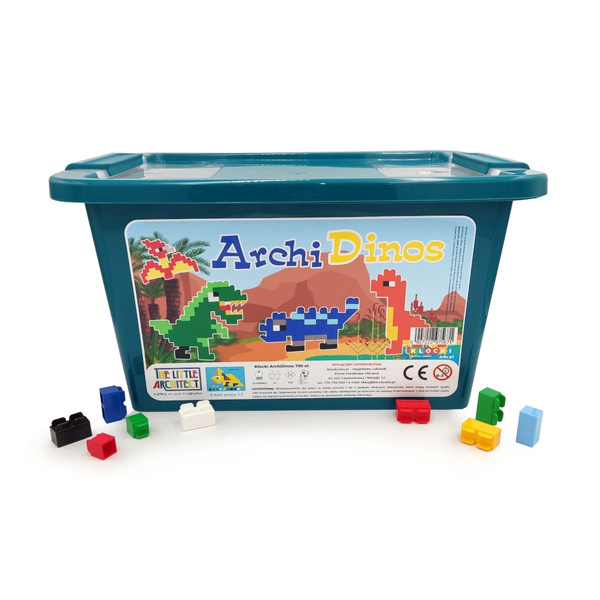 Little Architect - ArchiDinos 750 el. - Educational blocks