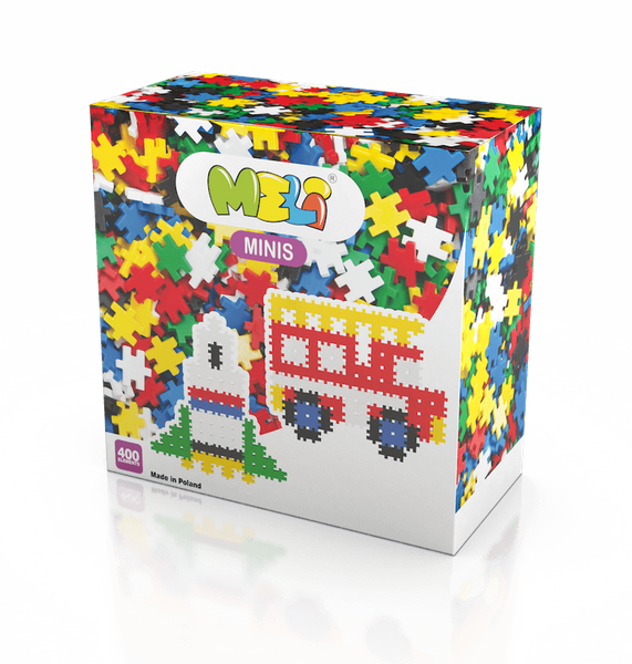 Meli Minis Building Blocks Set, 400 Pieces.