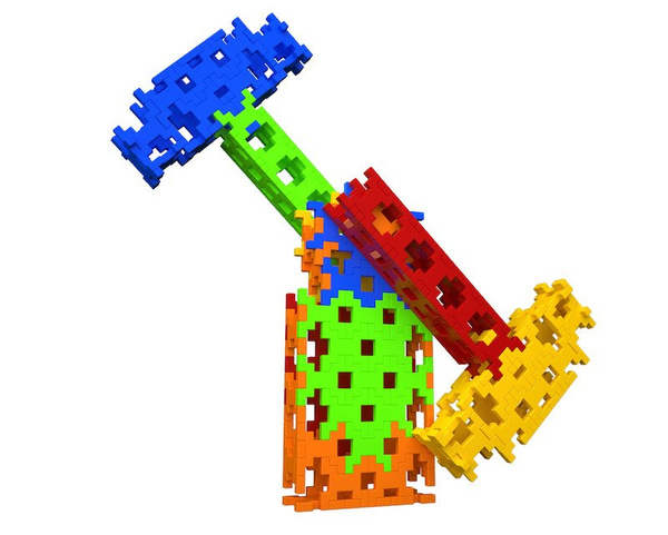 Klocki konstrukcyjne Incastro Fairground 150 el. 3w1 – 4+