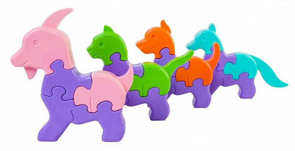 3D Animal Puzzle - 64 el.