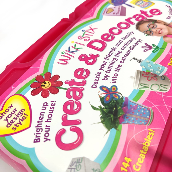 Wikki Stix creative string - large creative set - pink XL