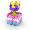 Meli Basic Pink 50 el construction blocks.