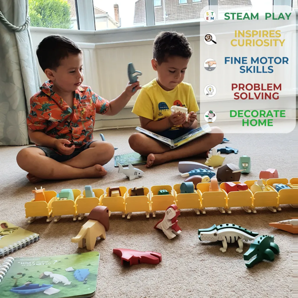 Half Toys Ocean World Magnetic Animal Figures – STEAM 3+