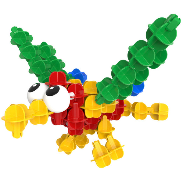 Klocki konstrukcyjne Molyka Yellow Box 158 elementów 3+ – Molyka