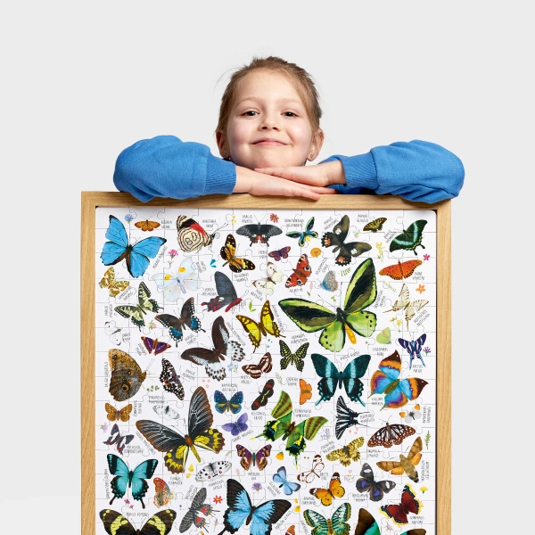 Puzzle CzuCzu Puzzlove Motyle 200 elementów 6+