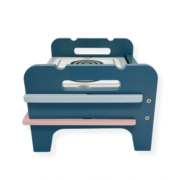 Drewniany grill BBQ z akcesoriami 35 el. – Kabi 3+