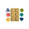 Sensory Puzzle Set 45 pcs – Touch & Shapes – Mom's Care 0+