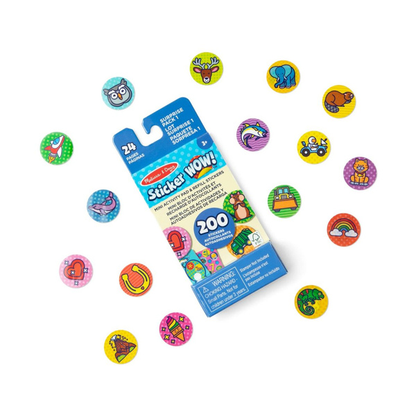 Sticker Wow - refill + mini booklet - Surprise