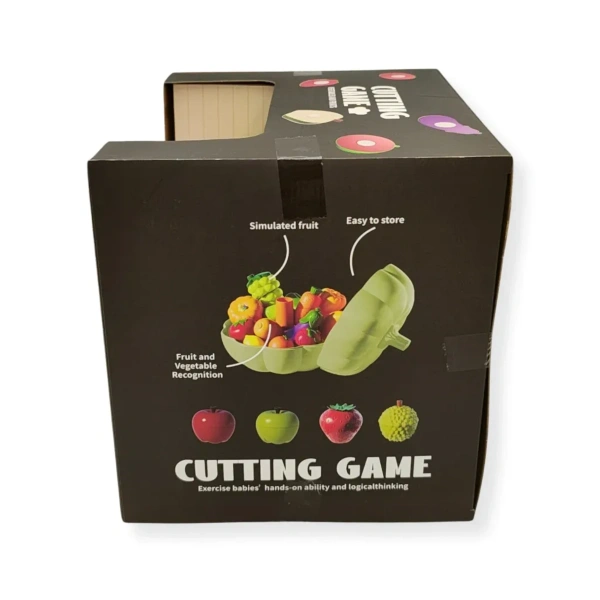 Zielone jabłko - Warzywa do krojenia dla dzieci 28 el. – Jinkee 3+