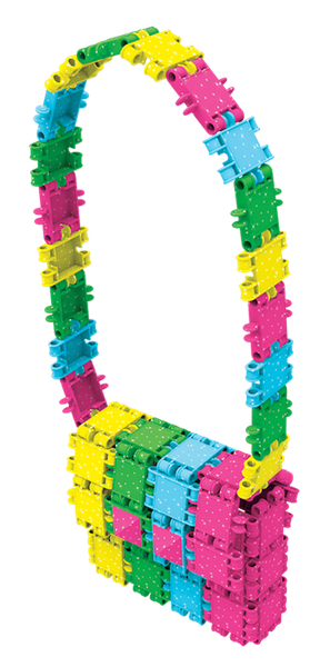 Clics Wiaderko 8w1 Glitter - Brokat 175 el.