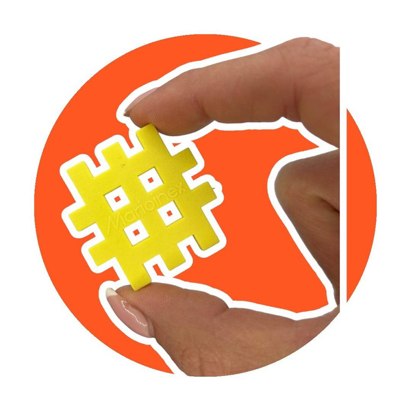 Klocki konstrukcyjne Marioinex Mini Waffle Pastel 300 elementów dla 4-latka wspierające motorykę