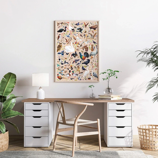 Puzzle CzuCzu Puzzlove Ptaki Polski 1000 elementów