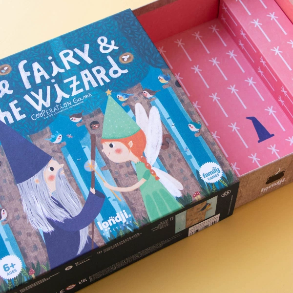 Gra kooperacyjna Londji Wróżka i Czarodziej 4+