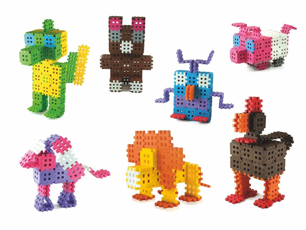 Mini Waffle Constructor blocks 140 el.