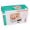 Small wooden kitchen with accessories