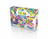 Klocki konstrukcyjne Meli Basic Pink 300 el. – wafle 3+