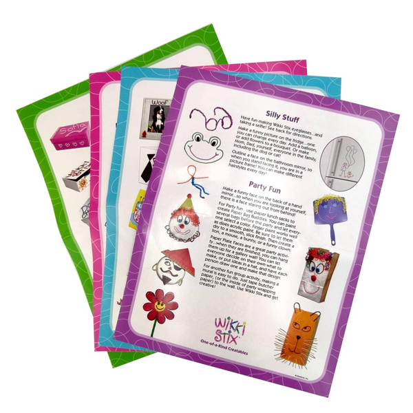 Kreatywne sznureczki Wikki Stix - duży kreatywny zestaw - pink XL