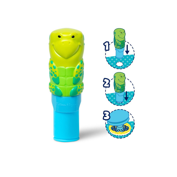 Sticker Wow - Sticker book and stamp book - Sea Turtle